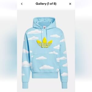 Adidas x Simpsons cloud allover print hoodie